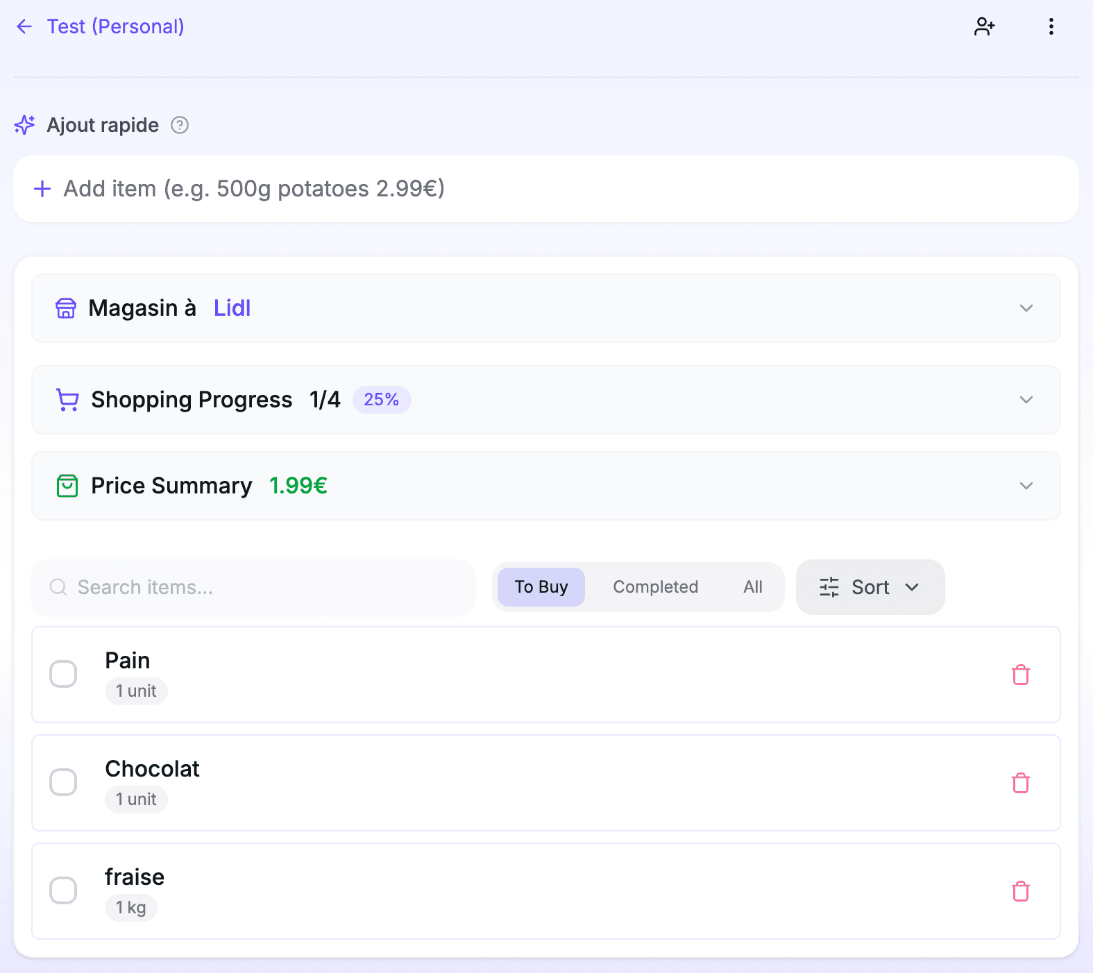 Deazl interface example